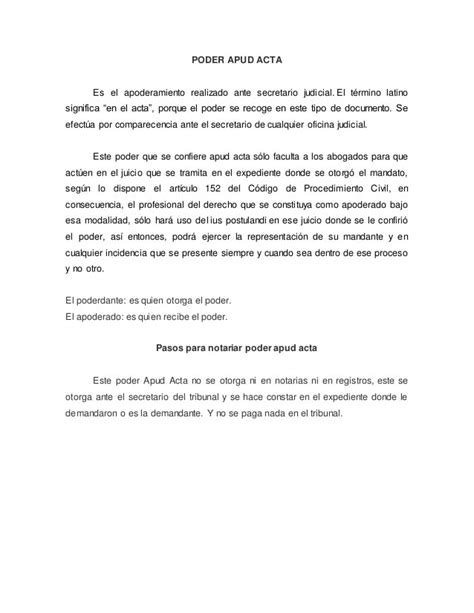 Ejemplo De Poder Notarial Del Representante Legal Opciones De Ejemplo