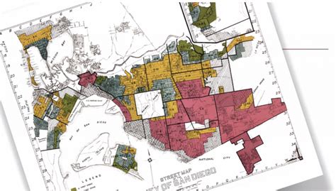 City Of San Diego Redlining Map Usd Sitesusd Sites