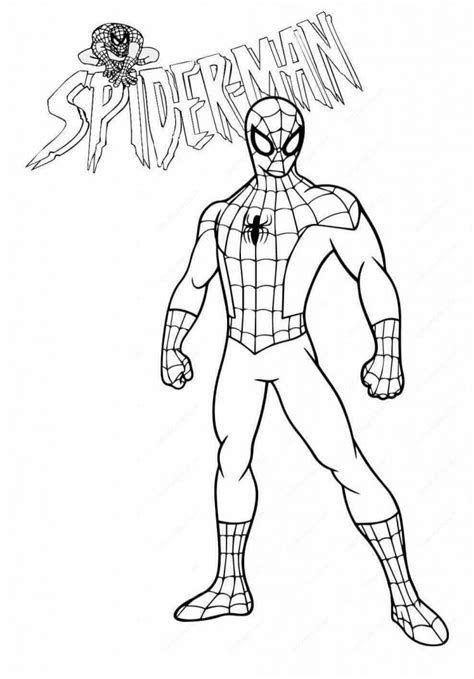 Ho Geldiniz Kil Deniz Anemon Spiderman Boyama Sayfas Eksik Sahil Y R Mek