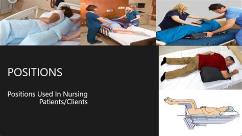Patient Positioning Patient Positions Used In Different Procedures