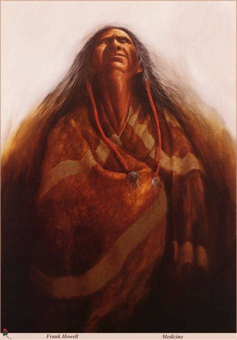 Medicine By Frank Howell 1937 1997lakota Sioux Native American