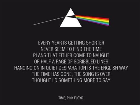Pink Floyd Lyrics Pink Floyd Quotes Lyrics Time Pink Floyd