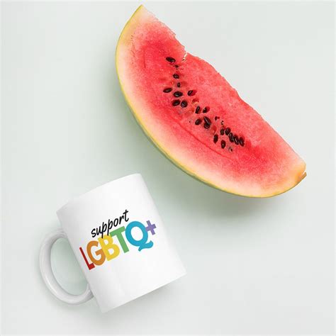 Gay Pride Mug Lgbtq Mug Support Lgbtq Mug Rainbow Pride Etsy
