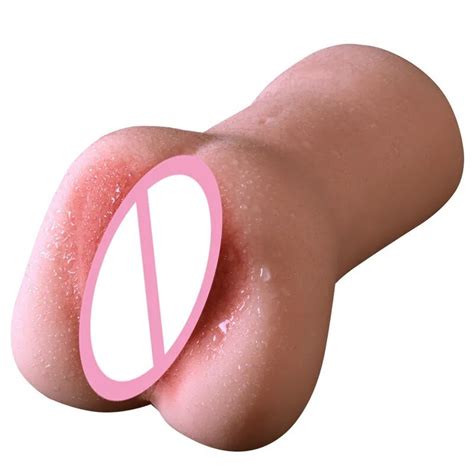 Masturbation Cup Sex Toy Double Clolor Artificial Vagina Pocket Pussy Male Aircraft Cup Sex
