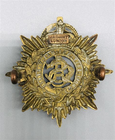 Nz Army Service Corp Cap Badge I Ww2 British Cap Badges And Insignia