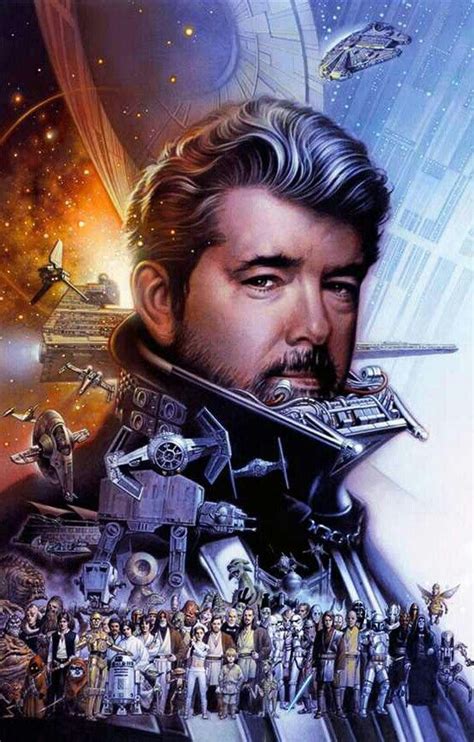 George Lucas Star Wars Star Wars Illustration Star Wars Celebration