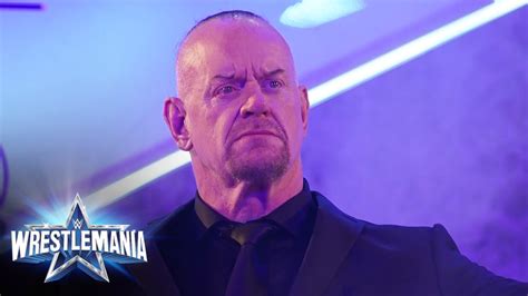 The Undertaker Makes His Wrestlemania Entrance Wrestlemania 38 Wwe