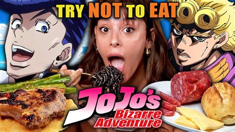 Try Not To Eat Jojos Bizarre Adventure Strawberry Cake Lamb With