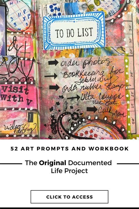 Art Journal Prompts Planner Ideas Free Download Art Journal