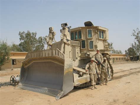 D9 Marines I Mef Caterpillar D9r Bulldozer Military Engineering Army