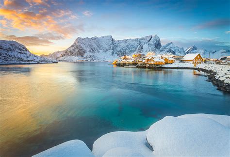 Sakrisoy Lofoten Island Norway Bild Kaufen 71093498 Lookphotos