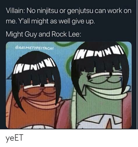 Just Posted This To Say Rock Lee Is Underrated Rnarutomemes