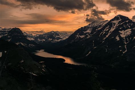 Sunset Over The Mountains Free Stock Photos Life Of Pix