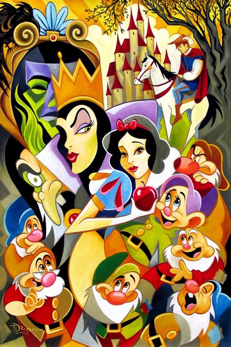 Filmic Light Snow White Archive The Disney Fine Art Of Tim Rogerson
