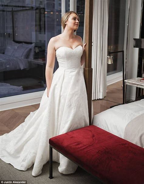 Stunning Bridal Campaign Featuring Iskra Lawrence