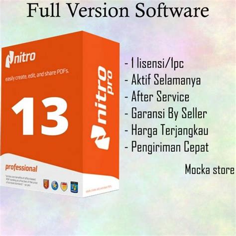 Jual Lisensi Nitro Pro Pdf Editor Full Version Windows Shopee