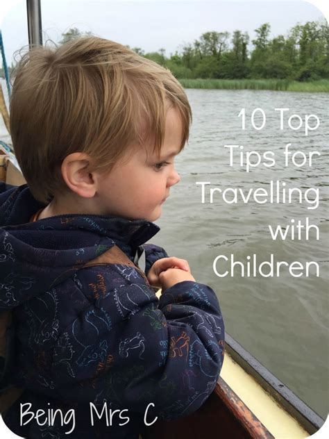 10 Top Tips For Travelling With Children Being Mrs C