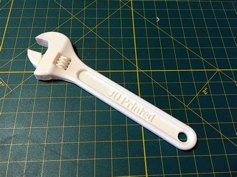 3d Printed Adjustable Wrench Midtenmaker 3d Printing Prints 3d
