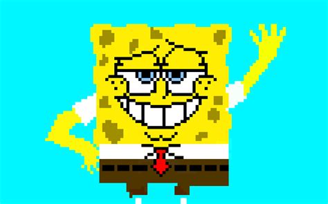Spongebob Squarepants Pixel Art Maker