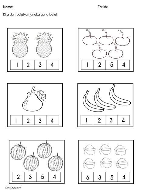 Lembaran Kerja Kitar Semula Prasekolah Worksheet Template IMAGESEE