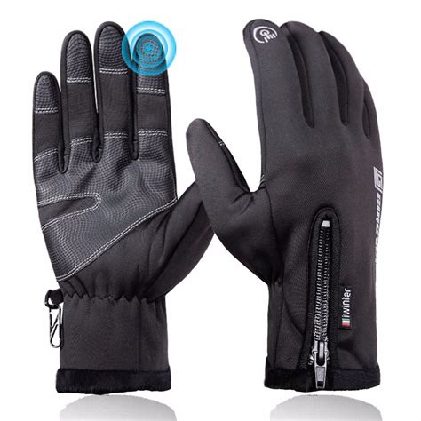 Winter Gloves Touchscreen Waterproof Warm Winter Full Finger Gloves