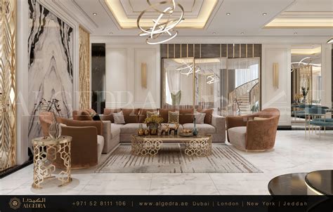 Luxurious And Contemporary Living Room Design By Algedra By Algedra