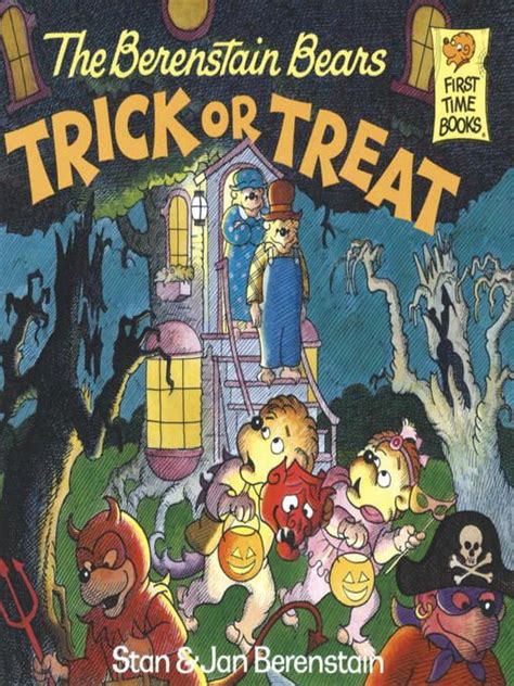Berenstain Bears Trick Or Treat Halloween Books For Kids