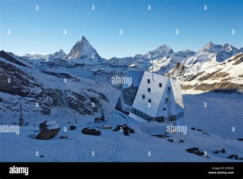 Switzerland Canton Of Valais Zermatt Matterhorn 4478m And Monte