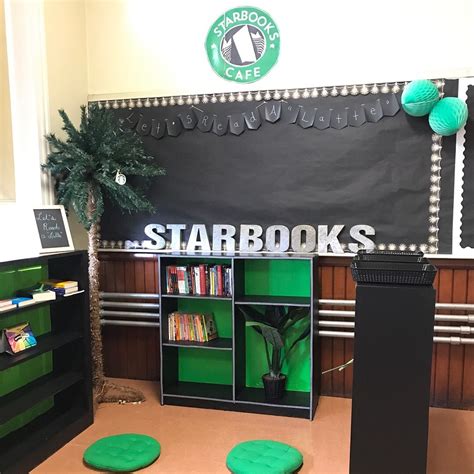 Starbooks Cafe Reading Corner Classroom 4th Grade Classroom Middle
