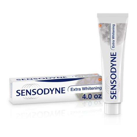 Sensodyne Extra Whitening Fluoride Sensitive Teeth Whitening Toothpaste