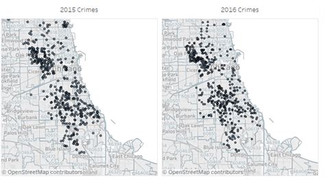 Chicago Crimes 2015 Vs 2016 Data Visualization Absentdata