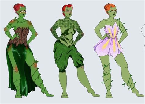 Poison Ivy Redesign On Tumblr