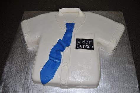 Katie S Cake Creations Missionary Shirt Cake