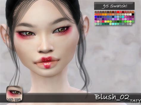 Blush 02 By Tatygagg At Tsr Sims 4 Updates