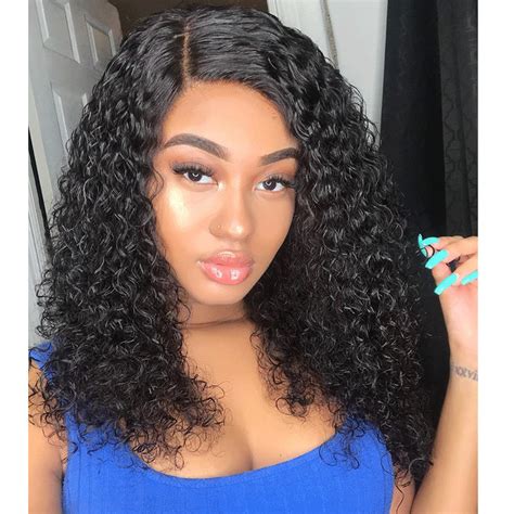 Chic Deep Wave Lace Frontal Wig Celebrity Style Long Wig For Black
