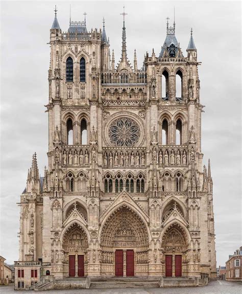 Amiens Cathédrale Notre Dame Gotische Architektur Gotik Architektur