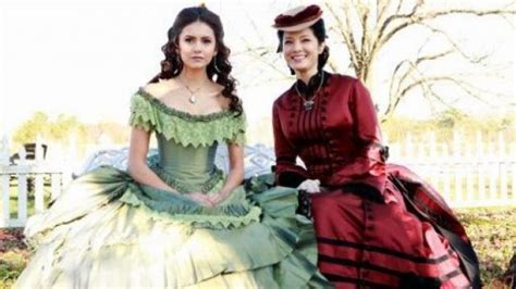 The Green Dress 1864 Katherine Pierce In Vampire Diaries Spotern