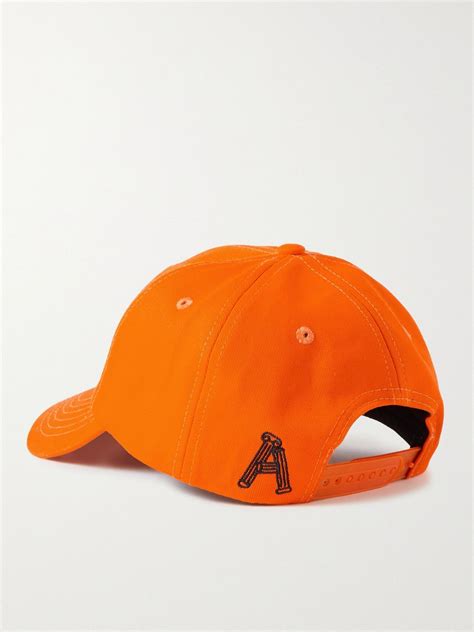 Aries Embroidered Cotton Twill Baseball Cap Aries