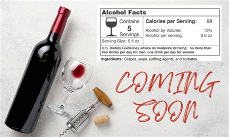 cheers to alcohol facts labeling to finally be addressed by ttb institute for food laws and