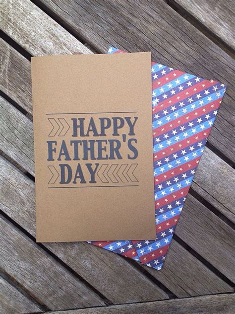 Homemade Blank Fathers Day Card Unique By Akdesignscustom 700