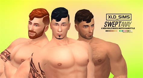Mod The Sims Swept Away Hair