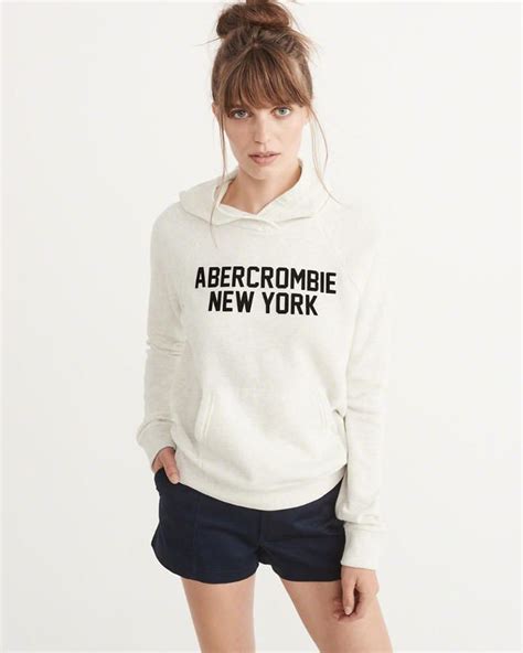 abercrombie and fitch logo graphic hoodie hoodies graphic hoodies