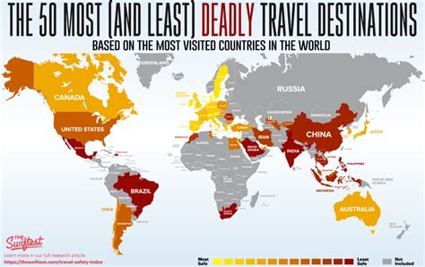 Les Destinations Les Plus Meurtri Res Pour Les Touristes Le Bonbon