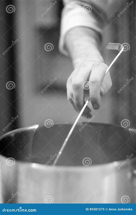Hand Cook Stock Image Image Of Hand Fingers Cooking 89381575