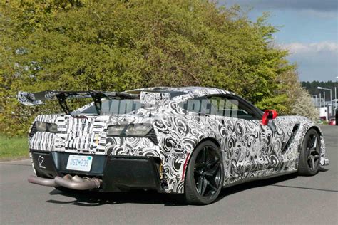 Spied Chevrolet Corvette Zr Is Too Loud For The Ring