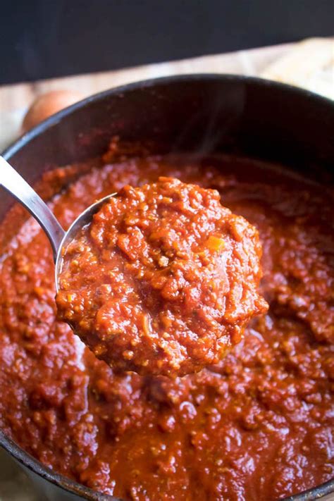 The Perfect Homemade Meat Sauce Recipe Delish28