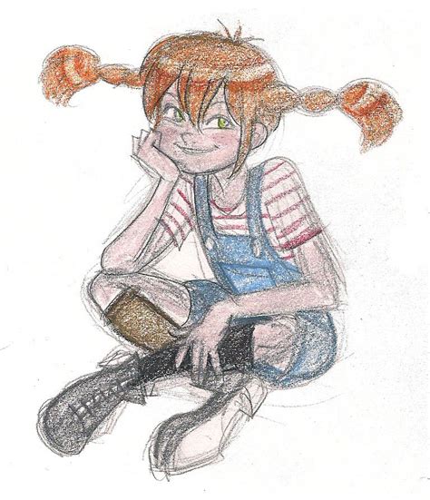 Hey Pippi Longstocking By Nanashi Character Sketch Character Art