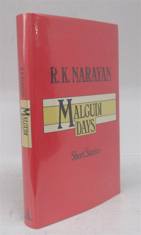Malgudi Days Short Stories Von Narayan R K Near Fine Hardcover