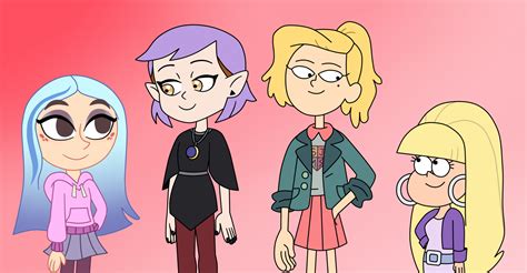 Andrea Amity Sasha And Pacifica Become Pleasant By Deaf Machbot On