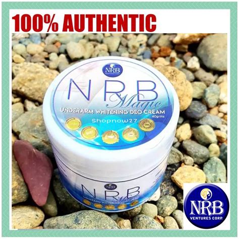 Nrb Magic Underarm Whitening Deo Cream Sale Shopee Philippines